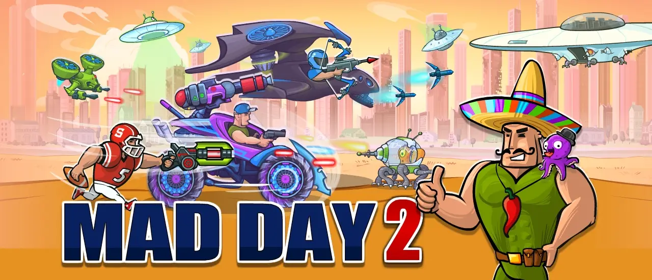 Mad Day 2 Special - Ücretsiz Koşu ve Savaş Oyunu