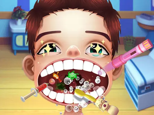اللعب مجانًا لعبة الطبيب الأسنان المجنون - Mad Dentist