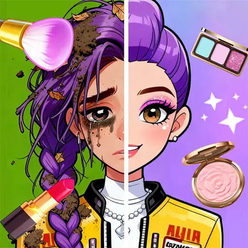 Magic Beauty Makeup – Mädchen Makeover Spiel online kostenlos