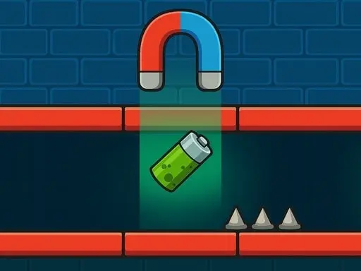 Magnetic Pull : Jeu de Puzzle Physique Gratuit à Jouer en Ligne