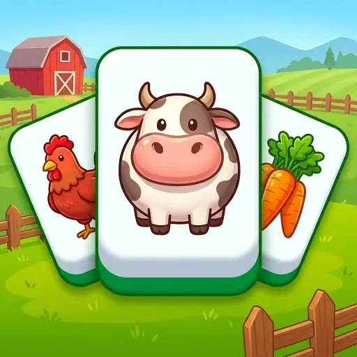 Mahjong Build Farm - Jeu de Match-3 relaxant et amusant