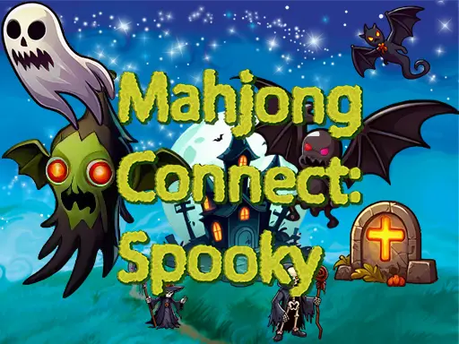 Mahjong Connect: Spooky - Juego gratis en línea para jugar