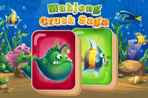 Mahjong Crush Saga – Kostenloses Mahjong Spiel online spielen