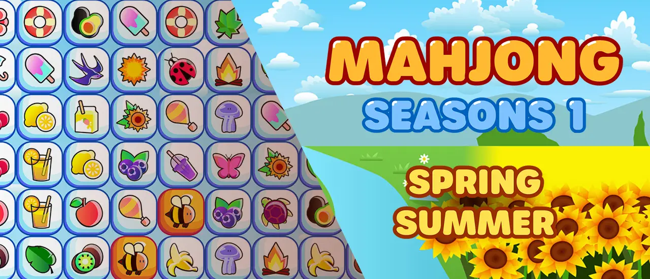Mahjong Seasons 1 - Play Free Online Mahjong Game for Spring & Summer