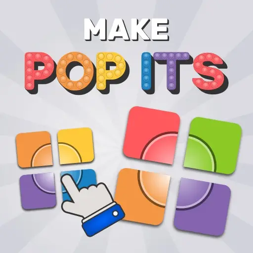 Make Pop Its - Free Bubble Popping Puzzle Game to Play Online