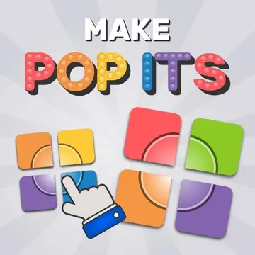Make Pop Its - Free Bubble Popping Puzzle Game to Play Online
