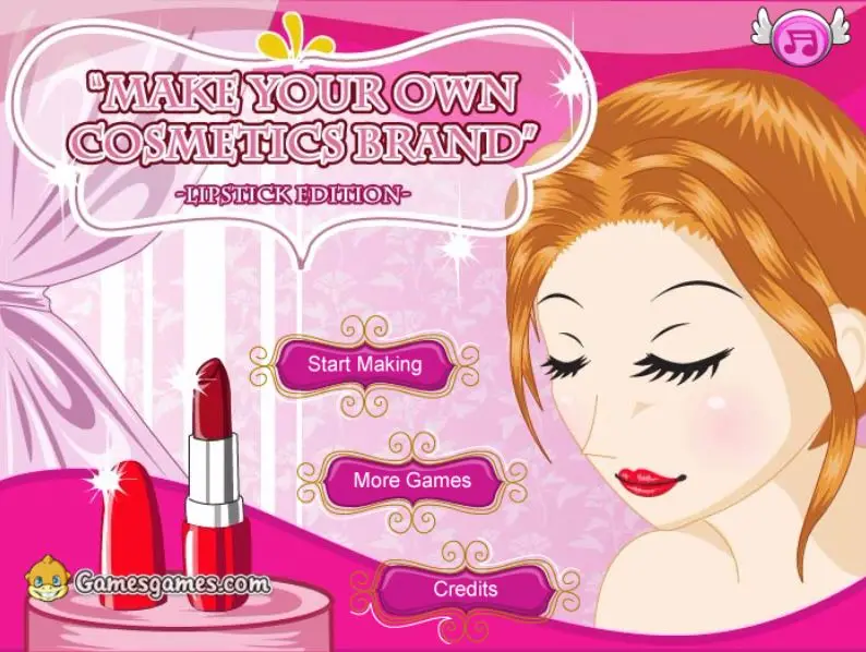 Make Your Own Cosmetic Brand Spil - Jogue Online Grátis