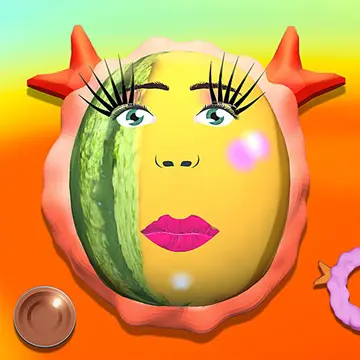 Makeup Fruits – Kostenlose Beautygame für Früchte zum Anziehen