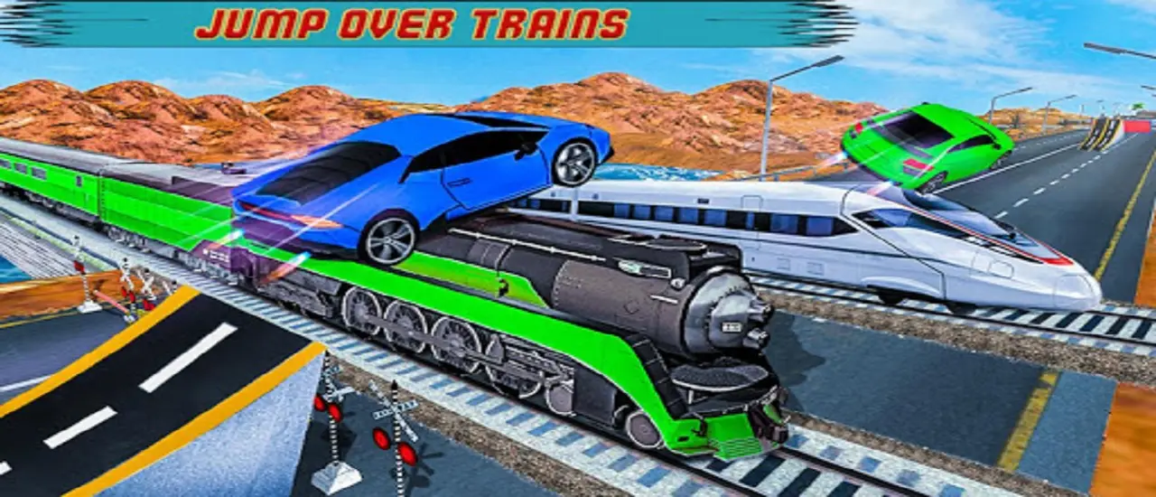 Marvelous Highway Car Stunt Ramp Car Stunt Race