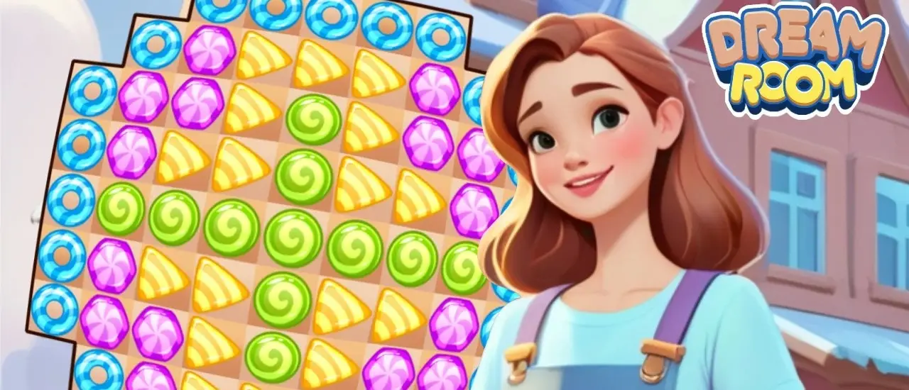 Match-3: Dream Room - Juega gratis y crea tu habitación soñada