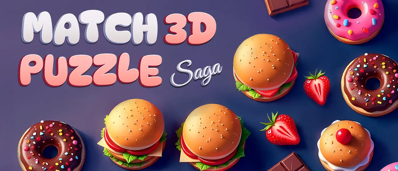 Match 3D Puzzle Saga - Free Match Game to Play and Win