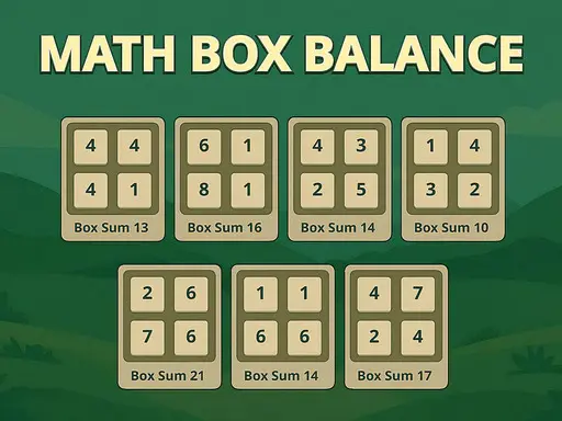Math Box Balance Oyna - Zeka ve Bulmaca Oyunu