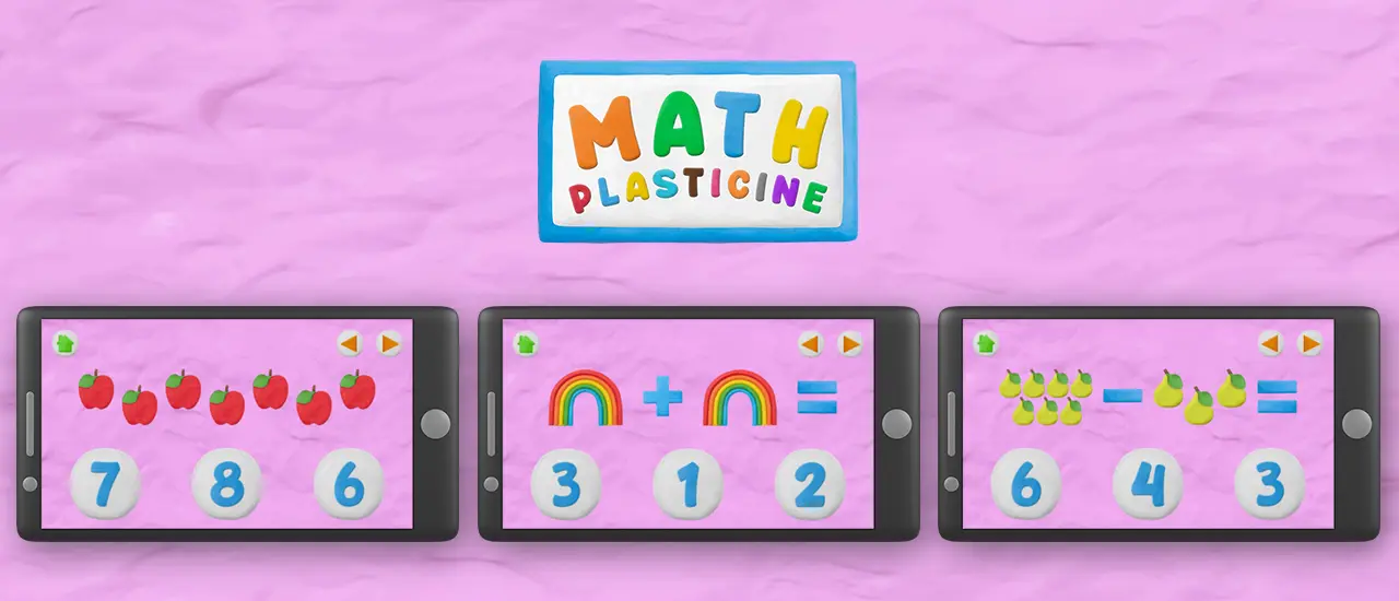 MATH PLASTICINE - Fun Educational Play Game for Kids