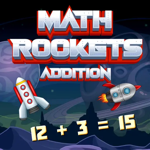 Math Rockets Addition - Jeu éducatif pour jouer et apprendre en ligne