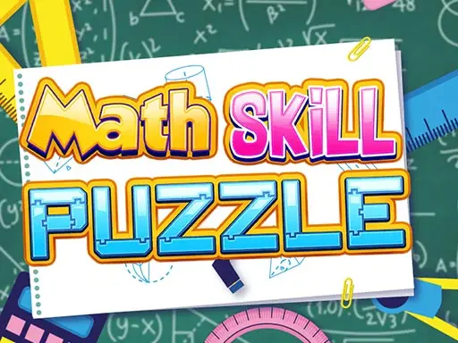 Math Skill Puzzle - Ücretsiz Matematik Oyunlarıyla Oyna