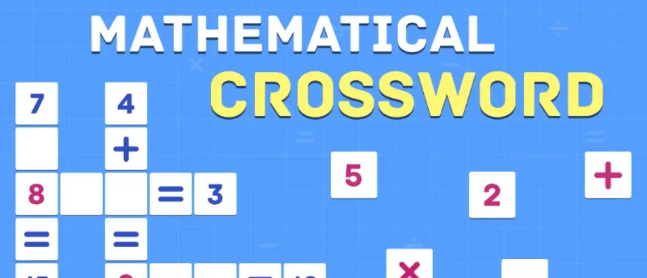 Mathematical Crossword: Juega y Resuelve Crucigramas Matemáticos Gratis
