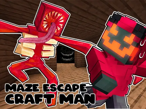 Maze Escape : Craft Man - Juego de aventura y escape en laberinto gratis