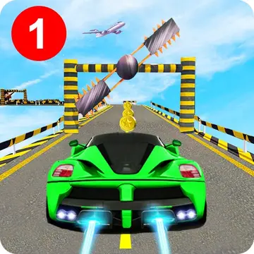 Mega Car Ramp Impossible Stunt Game - Play Free Car Stunt Games