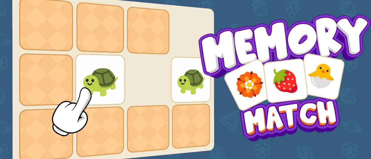 Memory Match - Bulmaca Oyunu ile Oyna ve Zihnini Güçlendir