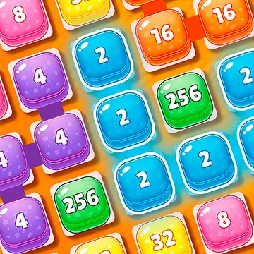 Merge 2048 Cake - Kostenloses Puzzlespiel online spielen