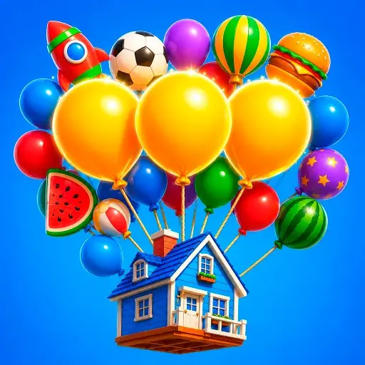 Merge 3D - Juego de combinar globos gratis en línea