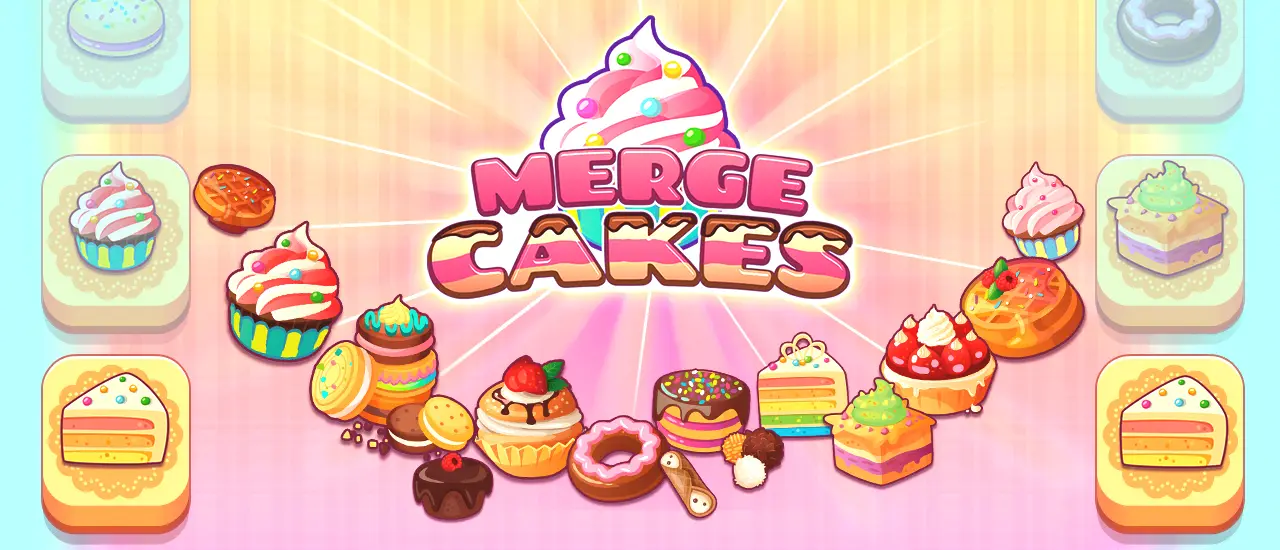 Merge Cakes - Jeu de Cuisine et Fusion de Gâteaux Gratuit
