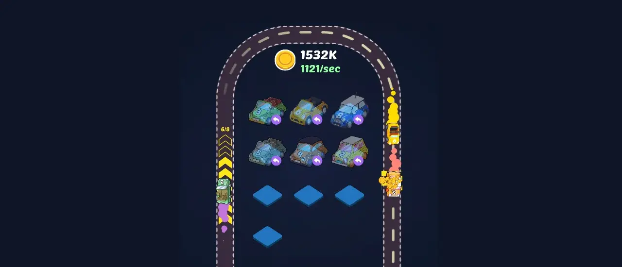 Merge Car - En Eğlenceli Sürüş ve Birleştirme Oyunu
