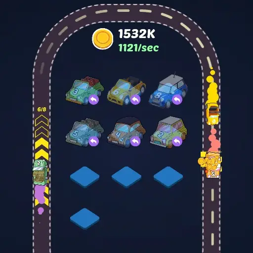Merge Car - En Eğlenceli Sürüş ve Birleştirme Oyunu