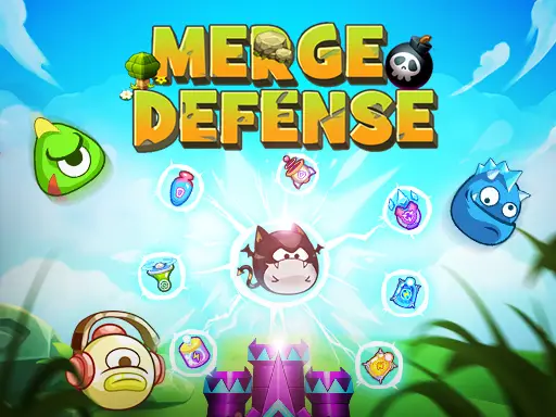 Merge Defense - Jeu de stratégie en ligne gratuit