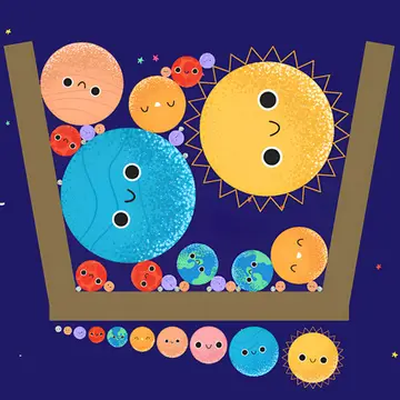Merge Planets – Kostenloses Online Puzzle Spiel zum Planeten verbinden