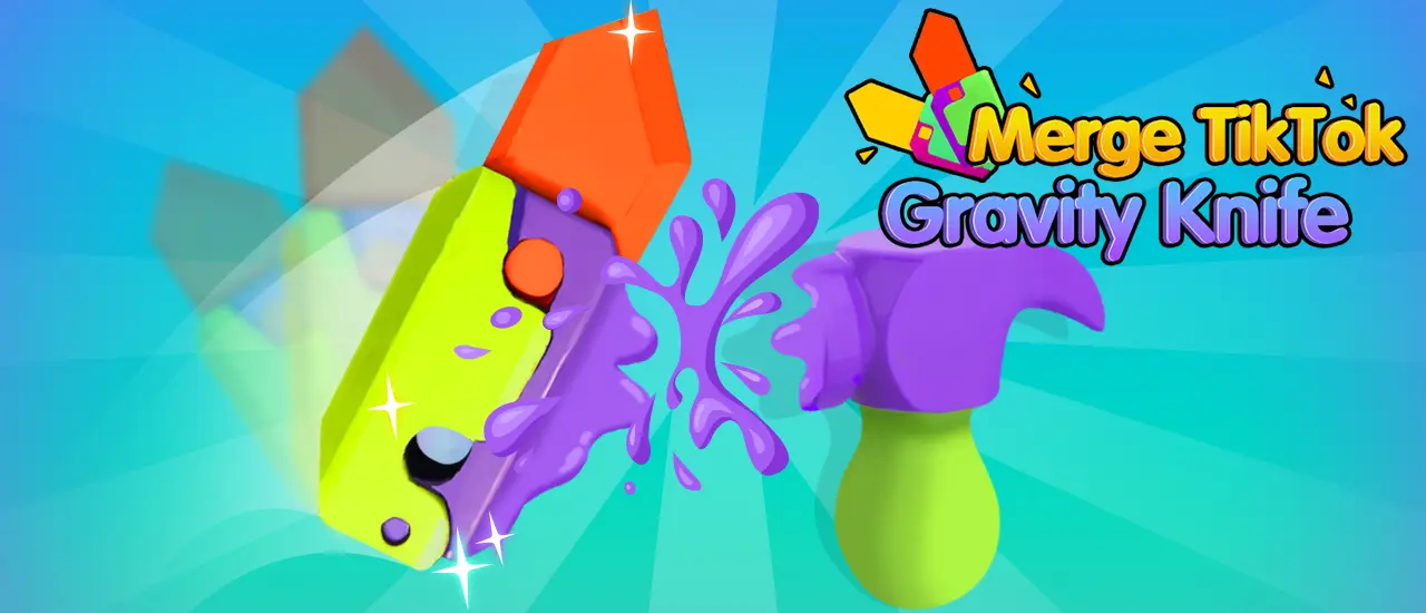 Merge TikTok Gravity Knife - Ücretsiz Bulmaca Oyunu Oyna