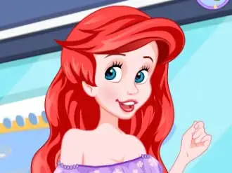 Mermaid Flies to Tokyo – Kostenloses Disney Prinzessin Spiel zum Anziehen & Reisen