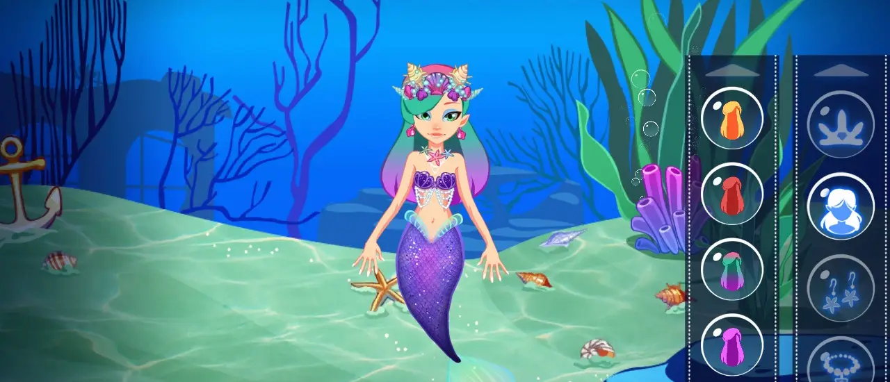Mermaid Games - Jouer à des jeux de sirène en ligne gratuits
