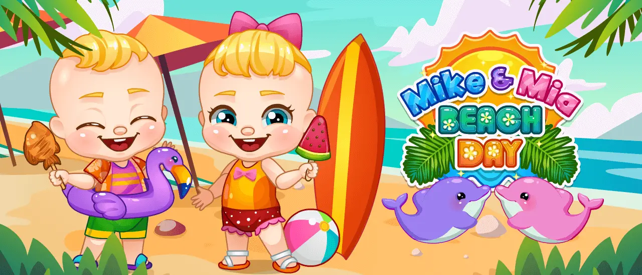 Mike And Mia Beach Day