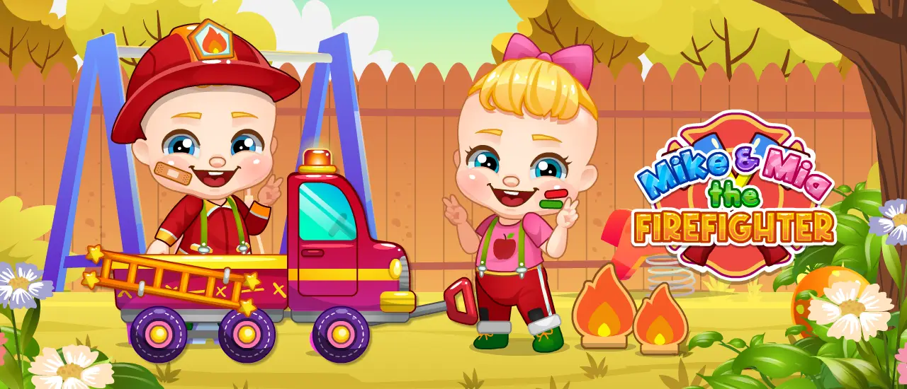 Mike And Mia The Firefighter - Jogue Grátis e Divirta-se