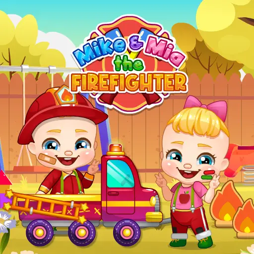 Mike And Mia The Firefighter - Jogue Grátis e Divirta-se