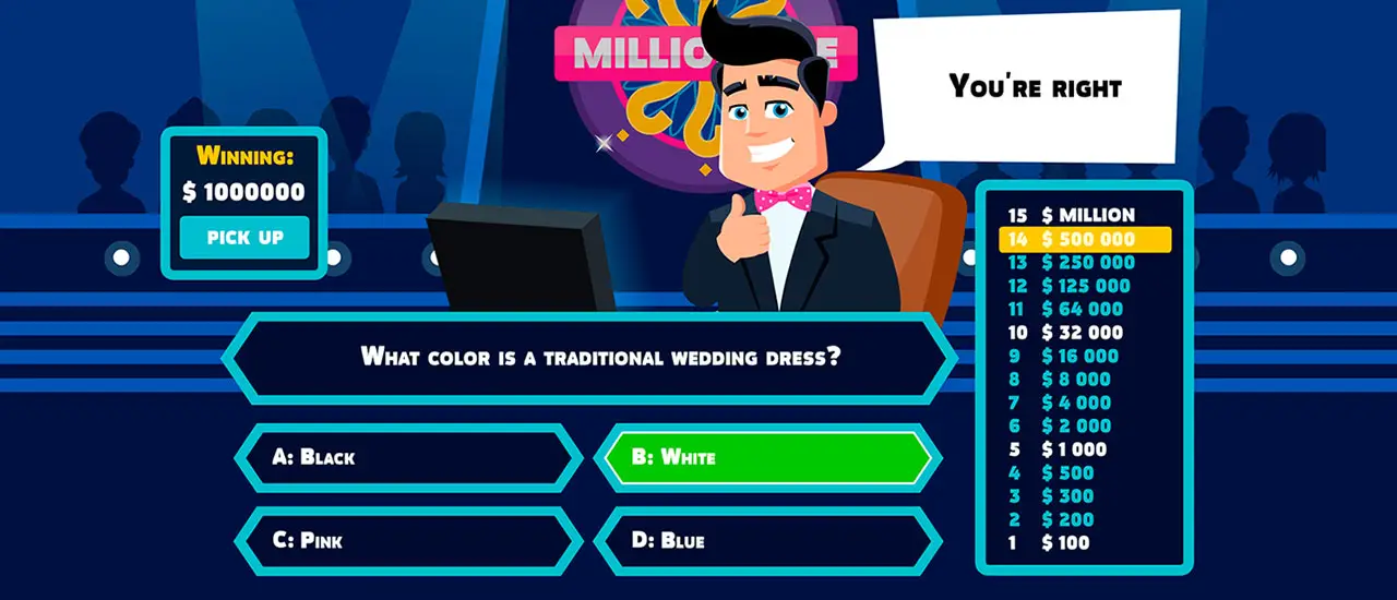 Millionaire Trivia Quiz - Free Play Game for Brain Training & Knowledge Test