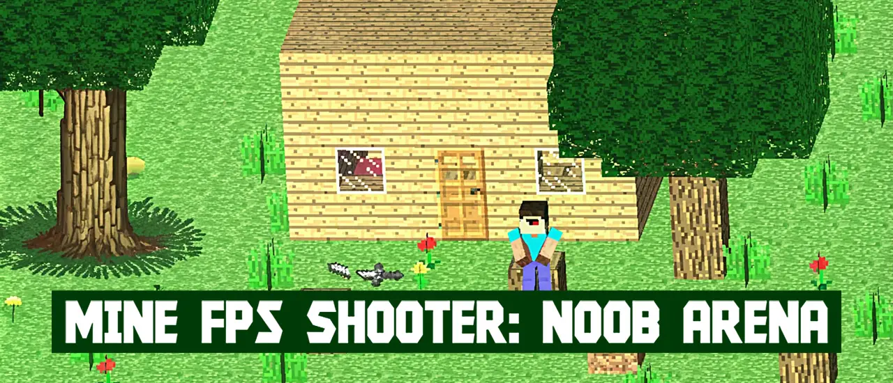 Mine FPS shooter: Noob Arena - Jouer en ligne et gratuitement