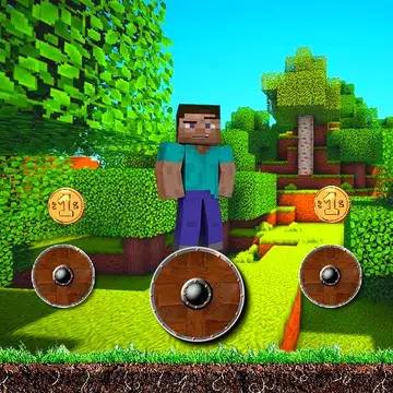 Mineblock Rotate and Fly Adventure - Ücretsiz Çevrimiçi Oyna