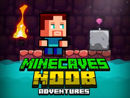 Minecaves Noob Adventure – Kostenloses Abenteuerspiel online spielen