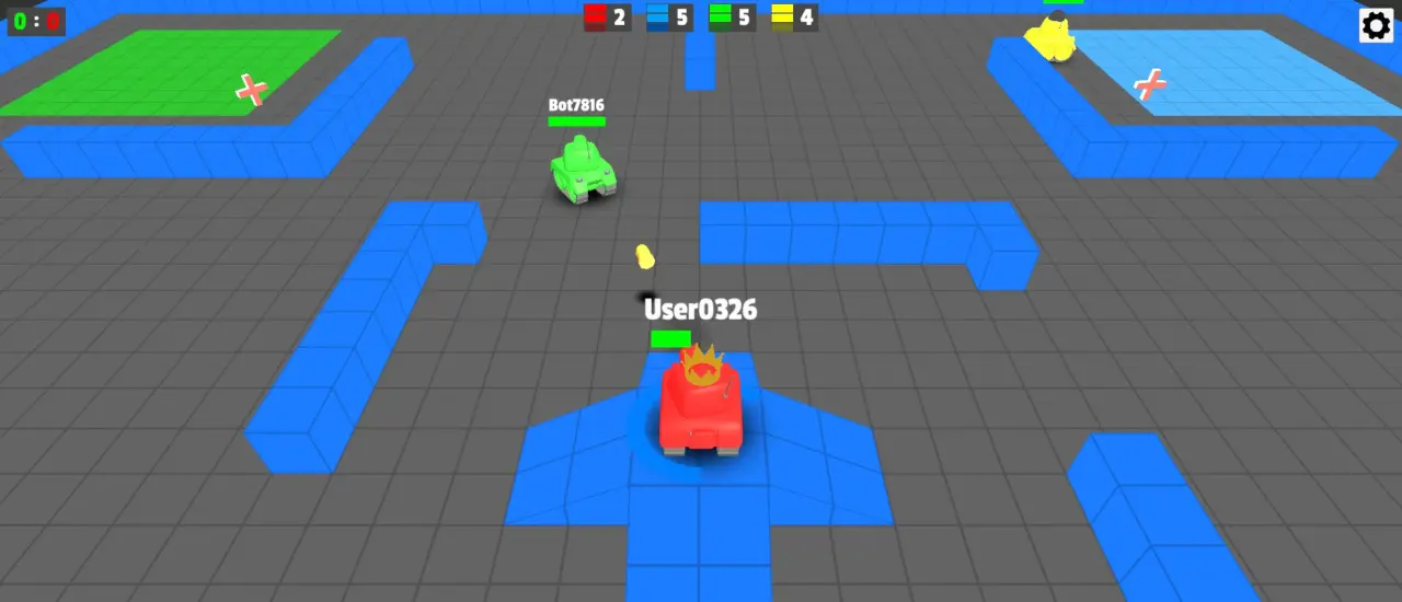 Mini Tank Wars - Jogo de Tanques Online Grátis