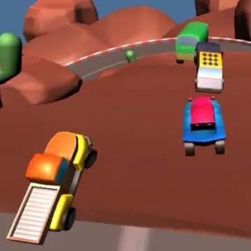 Minicars: Juego de Carreras en Temática de Dibujos Animados Gratis