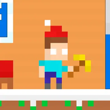Minicraft Winterblock لعبة مغامرة وتسلل مجانية للعب عبر الإنترنت