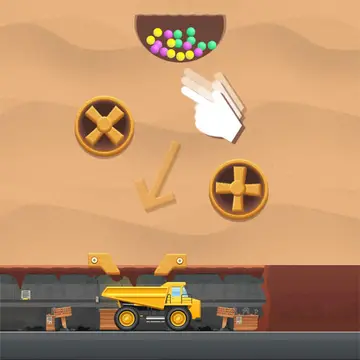 Mining To Riches - Ücretsiz Bulmaca Madencilik Oyunu Oyna
