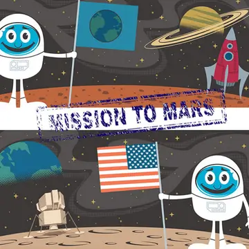 Mission To Mars Differences - Juego de Buscar Diferencias Gratis