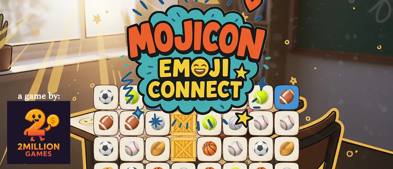 Mojicon Emoji Connect Ücretsiz Oyna - Bağlantı ve Eşleştirme Oyunu
