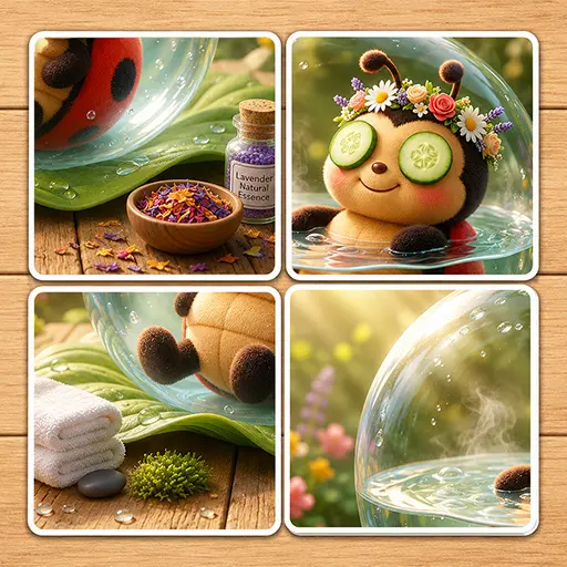 Mojicon Garden JigSolitaire - Play Free Jigsaw Puzzle Game Online