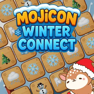 Mojicon Winter Connect 無料で遊べる冬のマッチングゲーム