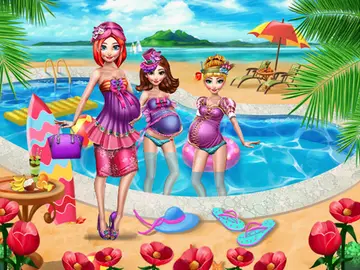 Moms Summer Break - Ücretsiz Giydirme Oyunu Oyna