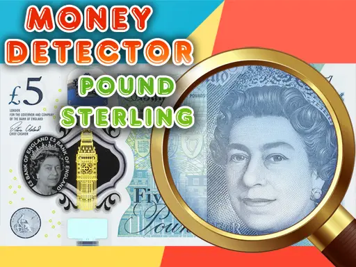 Money Detector Pound Sterling - Juego de Encontrar Diferencias Gratis